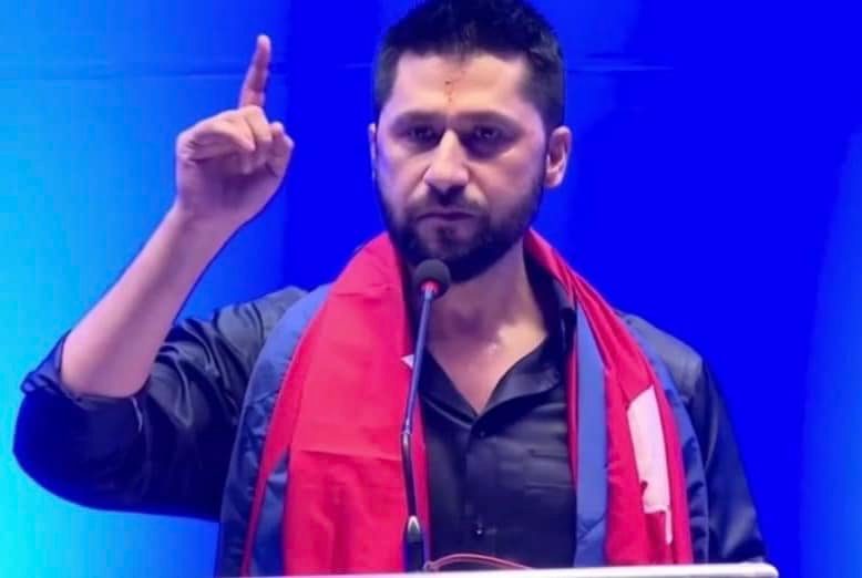 रवि लामिछानेद्धारा राष्ट्रिय स्वतन्त्र पार्टी घोषणा 